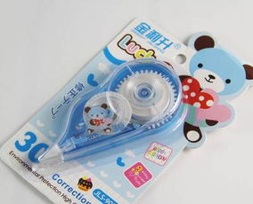 卡通修正带 学生文具中的明星产品，期末奖品与批发的优选